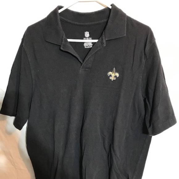 Men's Medium New Orleans Saints Polo Shirt - Picture 1 of 5